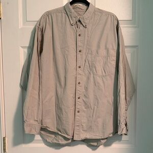 Eddie Bauer Men's 100% Cotton Button Down Shirt